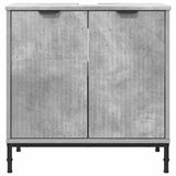 Bathroom Sink Cabinet Concrete Grey 60.5 x 33.5 x 61 cm 883417