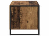 TV Cabinet Old Wood 100 x 36 x 49.5 cm Engineered Wood 886562