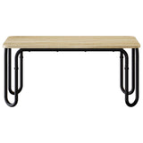 Coffee Table Sonoma Oak 100 x 50 x 45 cm Engineered Wood 8007724