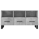 TV Cabinet Concrete Grey 102x36x50 cm Engineered Wood 829064