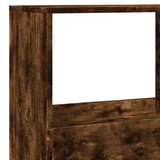 Bookcase Smoked Oak 100x33x155.5 cm Engineered Wood 3309397