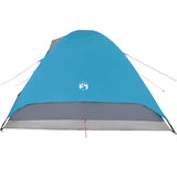 Camping Tent Dome 6-Person Blue Waterproof 94413