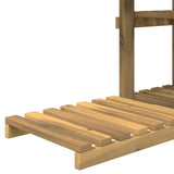 Plant Stand White 93 x 25 x 114.5 cm Solid Acacia Wood 903099