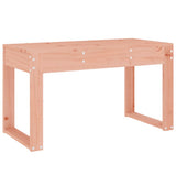 Garden Bench Natural wood Solid Douglas wood Medium Durable 825091