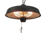 Adjustable Power 1000/2500W Infrared Halogen Electric Patio Light Heater, Ceiling Hanging Mount T3398P377730