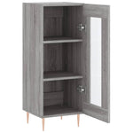 ZNTS Sideboard Grey Sonoma 34.5x34x90 cm Engineered Wood 828786