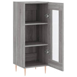 ZNTS Sideboard Grey Sonoma 34.5x34x90 cm Engineered Wood 828786