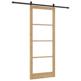 Sliding Door Other ORKDAL Brown 93 x 232 cm 3331983