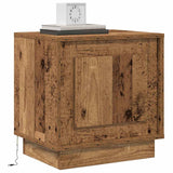 Bedside Cabinet 2 pcs Old Wood 44 x 34.5 x 45 cm 869575