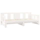 Pull-out Day Bed without Mattress White 2x cm 820288