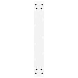 Dining Table Legs U-Shaped 3 pcs White 70x cm Steel 4013201