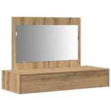 Dressing Table Brown 100 x 40 x 70 cm Engineered Wood 865216