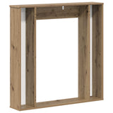 Fireplace Surround Artisan Oak 100 x 20 x 100 cm 8006623