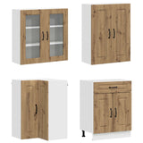 Kitchen Unit KALMAR 8 pcs Artisan Oak Engineered Wood 3438456