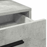 Dressing Table Concrete Grey 79 x 41 x 135 cm Engineered Wood 865085