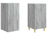 Cabinet Set 2 pcs 33 x 34.5 x 90 cm Engineered Wood 3416553