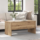 Coffee Table Artisan Oak 102 x 50.5 x 46.5 cm Engineered Wood 880717
