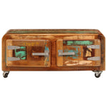 ZNTS Coffee Table 85x55x40 cm Solid Reclaimed Wood 247515