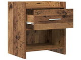 Bedside Tables 2 pcs Old Wood 40 x 30 x 60 cm Engineered Wood 8010992