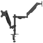 ZNTS Dual Monitor Arm for Max 27 Inch Screen VESA 75/100 mm 20 kg 4012172