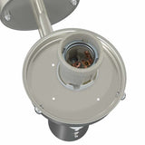 Outdoor Wall Light Silver 28 x 25 x 38 cm Stainless steel 4005945
