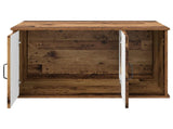 Cat House Old Wood 85 x 55 x 50 cm Engineered Wood 8000741