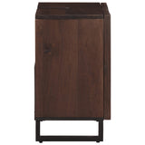 Bathroom Sink Cabinet 62x34x58 cm Brown Solid Wood Mango 377531