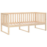 Day Bed without Mattress 100x200 cm Solid Wood Pine 820886
