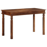 ZNTS Dining Table 120x60x77 cm Solid Wood Acacia 4102366