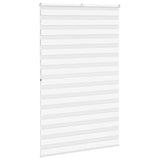 Zebra Blind White 140x200 cm Fabric Width 135.9 cm Polyester 4014789