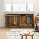 Radiator Cover Old Wood 172 x 19 x 81.5 cm Engineered Wood 884078
