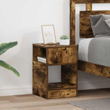 End Table 2 pcs Smoked Oak 30.5 x 30 x 45 cm Engineered Wood 890905