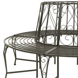 Tree benches 1-Seater 160 x 89 cm Steel 313033