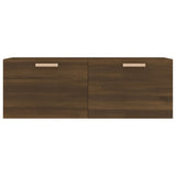 Wall Cabinet Brown Oak 100x36.5x35 cm Engineered Wood 817611