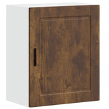 Kitchen Wall Cabinets 2 pcs Porto Smoked Oak Engineered Wood 854048