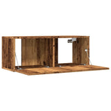 TV Cabinets Wall-mounted 2 pcs Old Wood 80x30x30 cm 857015