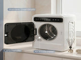 5kg Vented Tumble Dryer, 1000W Compact Tumble Dryer with Smart Drying, Freestanding Stackable T3398P552540