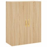 Wall Mounted Cabinet Sonoma Oak 69.5x34x90 cm 828407