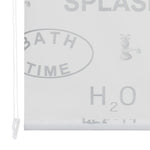 ZNTS Shower Roller Blind 120x240 cm Splash 142873