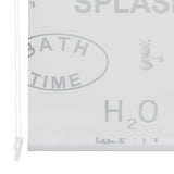 ZNTS Shower Roller Blind 120x240 cm Splash 142873