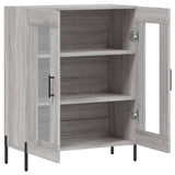 Sideboard Grey Sonoma 69.5x34x90 cm Engineered Wood 827802