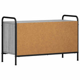 TV Cabinet 79.5 x 33 x 50 cm Grey Sonoma Engineered Wood 8013731