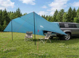 Vehicle Awning Blue 518 x 580 x 215 cm Polyester and Steel 42028556
