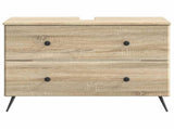 Bathroom Sink Cabinet BREDA Sonoma Oak 82 x 41x 59 cm 897457