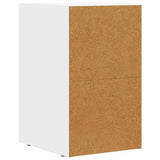 Bedside Table 2 pcs White 29.5 x 33.5 x 50 cm Engineered Wood 891225