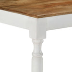 Dining Table 110x60x76 cm Solid Wood Mango 337839