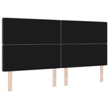 Headboard with Headboard Dark Grey 200 cm Faux Leather 3337777