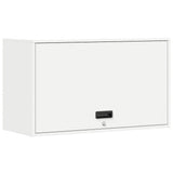Wall Cabinet for Garage with Gas-lift Door White 883261