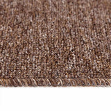 Anti-slip Stair Mats Latex backing 15 pcs Brown 60 x 25 cm PP 4019806