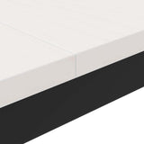 Coffee Table White 80 x 80 x 45 cm Solid Pine Wood 892768
